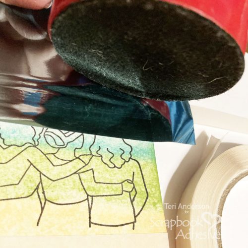 Friendship Cards with Foiling by Teri Anderson for Scrapbook Adhesives by 3L