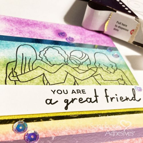 Friendship Cards with Foiling by Teri Anderson for Scrapbook Adhesives by 3L