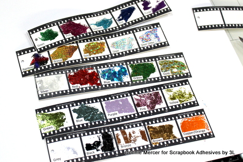 Metallic Foil Swatch Book by Connie Mercer for Scrapbook Adhesives by 3L