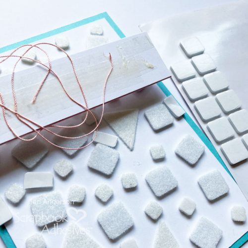 Faux Embossed Cards with Flock by Teri Anderson for Scrapbook Adhesives by 3L