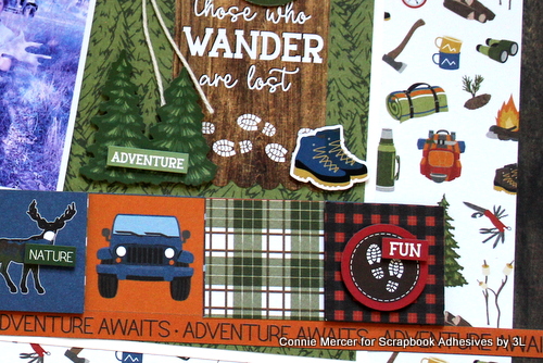 Ranch Life a Scrapbook Page by Connie Mercer for Scrapbook Adhesives by 3L 