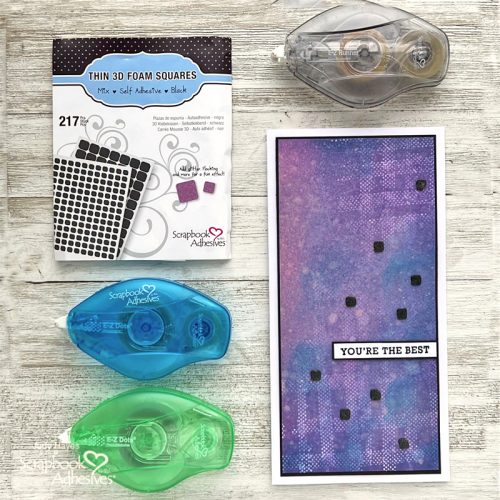 All Occasion Mixed Media Card by Judy Hayes for Scrapbook Adhesives by 3L