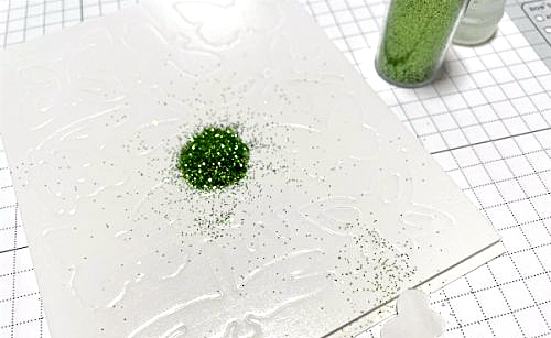 Easy Glitter Embellishments by Martha Lucia Gomez for Scrapbook Adhesives by 3L