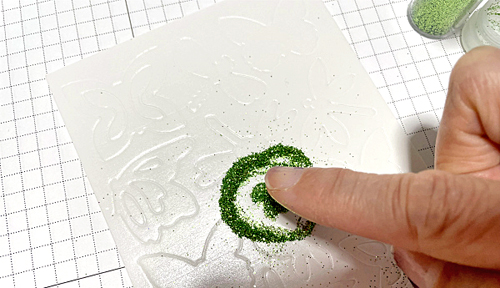 Easy Glitter Embellishments by Martha Lucia Gomez for Scrapbook Adhesives by 3L