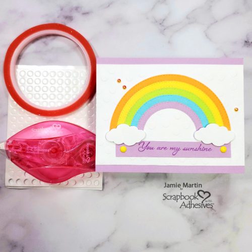 You Are My Sunshine Card by Jamie Martin for Scrapbook Adhesives by 3L