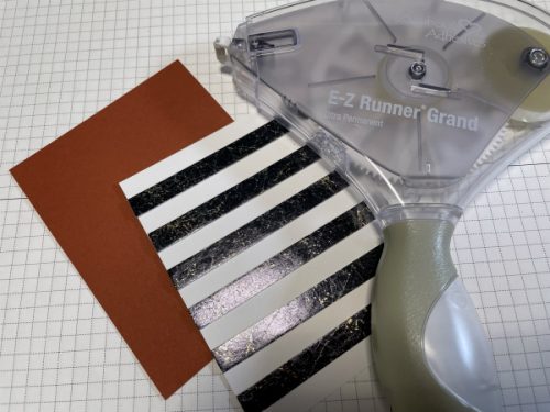 Foiled Background for Seasonal Cards by Martha Lucia Gomez for Scrapbook Adhesives by 3L