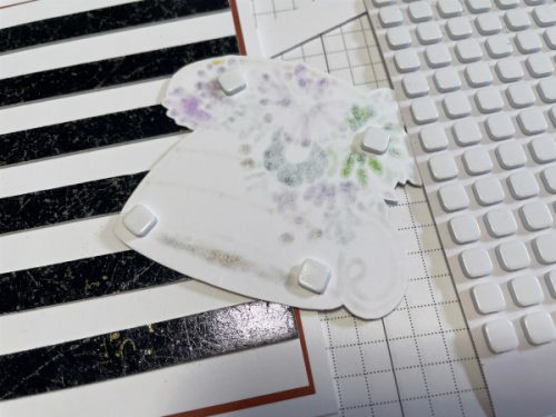Foiled Background for Seasonal Cards by Martha Lucia Gomez for Scrapbook Adhesives by 3L