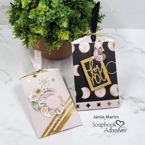 Sparkly Gift Tag and Holder by Jamie Martin for Scrapbook Adhesives by 3L 