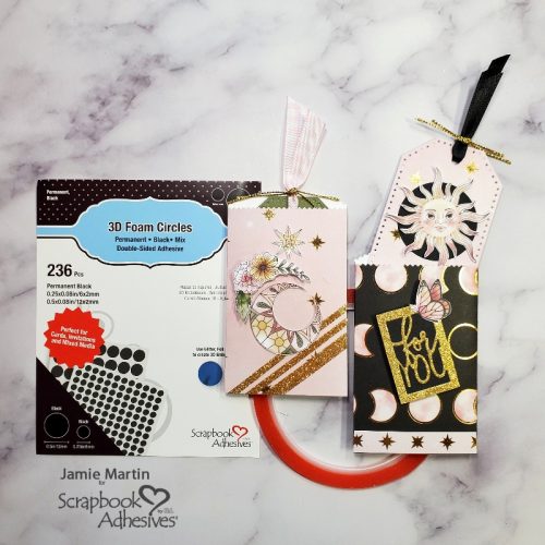 Sparkly Gift Tag and Holder by Jamie Martin for Scrapbook Adhesives by 3L 