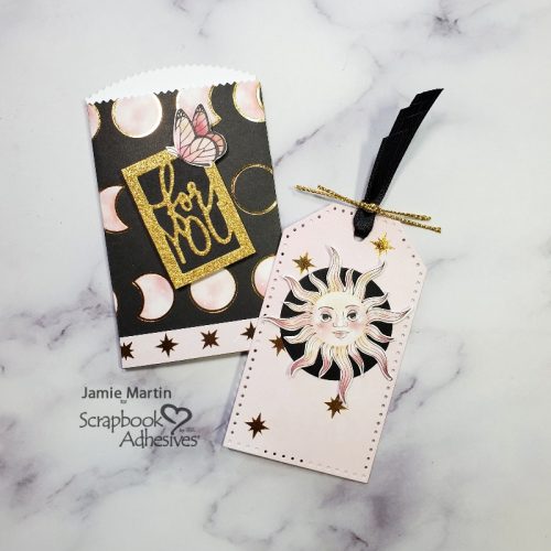 Sparkly Gift Tag and Holder by Jamie Martin for Scrapbook Adhesives by 3L 