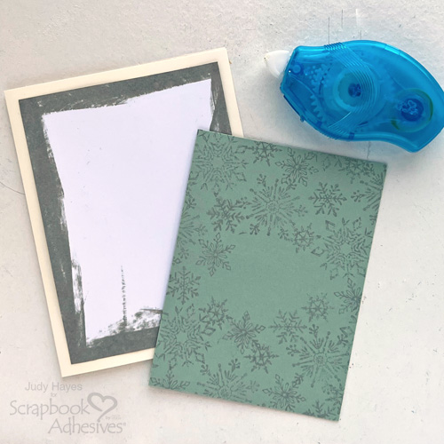 Snowflake JOY Holiday Card by Judy Hayes for Scrapbook Adhesives by 3L 