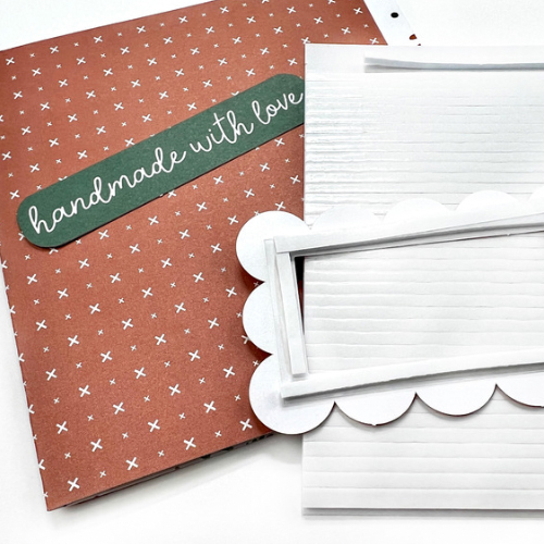 Handmade with Love Shaker Pocket Card by Shannon Allor for Scrapbook Adhesives by 3L 