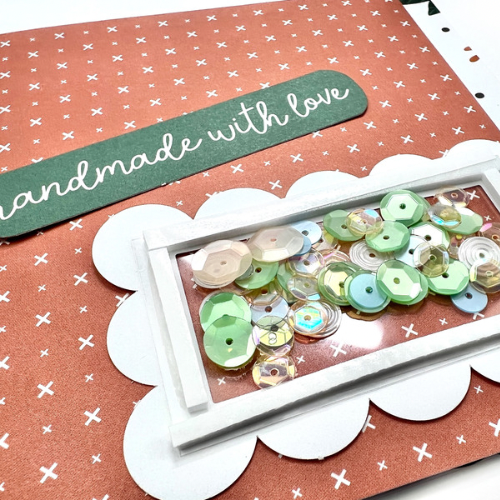 Handmade with Love Shaker Pocket Card by Shannon Allor for Scrapbook Adhesives by 3L 