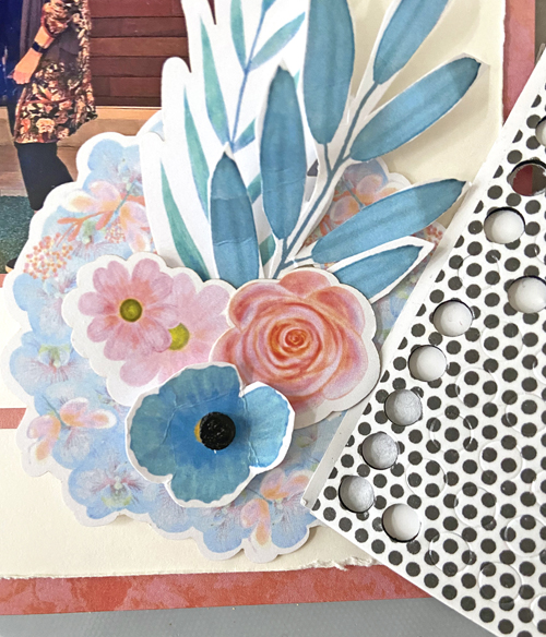 Summer Celebration Scrapbook Page by Margie Higuchi for Scrapbook Adhesives by 3L