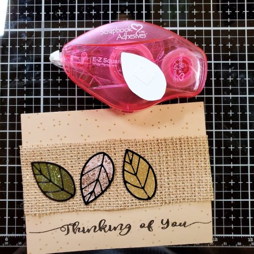 Fall Foilage Thinking of You Card by Jamie Martin for Scrapbook Adhesives by 3L