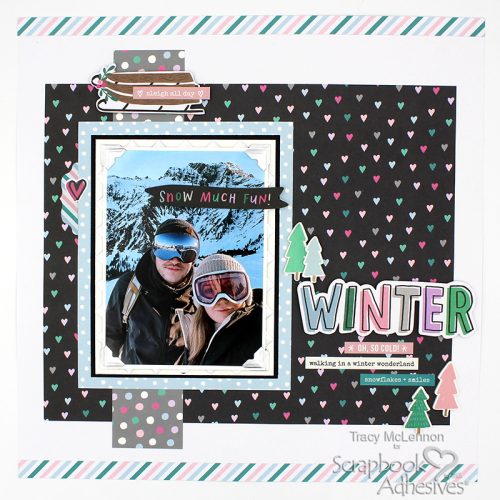 Creative Photo Corner Mat by Tracy McLennon for Scrapbook Adhesives by 3L 