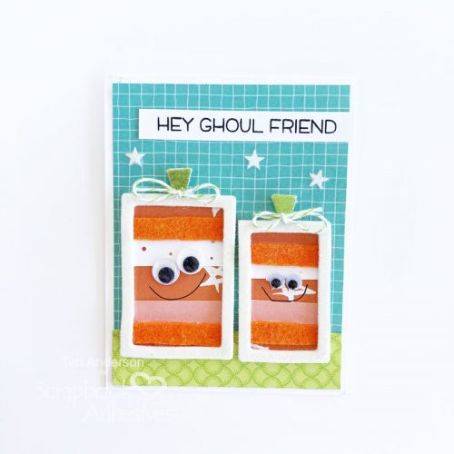 Hey Ghoul Friend Pumpkin Card by Teri Anderson for Scrapbook Adhesives by 3L 