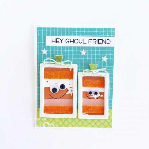 Hey Ghoul Friend Pumpkin Card by Teri Anderson for Scrapbook Adhesives by 3L