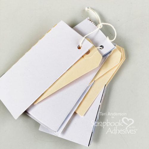 Amusement Park Autograph Book Tutorial by Teri Anderson for Scrapbook Adhesives by 3L