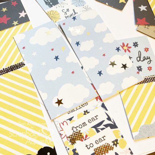 Amusement Park Autograph Book Tutorial by Teri Anderson for Scrapbook Adhesives by 3L