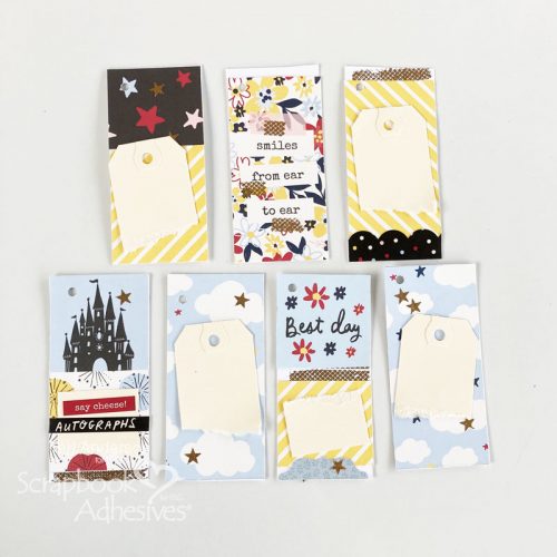 Amusement Park Autograph Book Tutorial by Teri Anderson for Scrapbook Adhesives by 3L