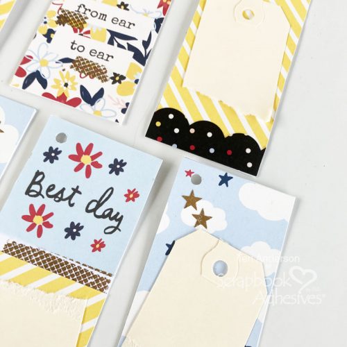 Amusement Park Autograph Book Tutorial by Teri Anderson for Scrapbook Adhesives by 3L