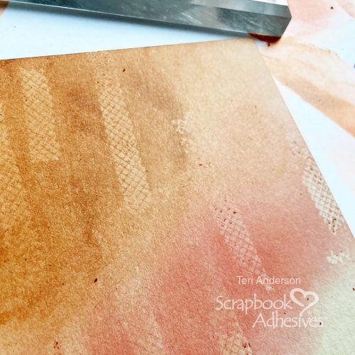 Thanks Leaf Card Tutorial by Teri Anderson for Scrapbook Adhesives by 3L