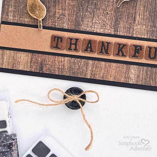 Thankful Card with Foil by Judy Hayes for Scrapbook Adhesives by 3L 