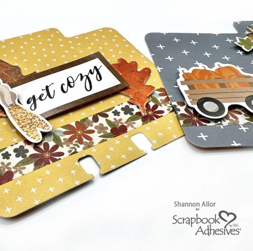 Fall Memory Dex Card Tutorial by Shannon Allor for Scrapbook Adhesives by 3L 