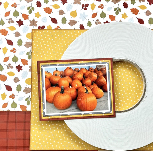 Pumpkins in Fall Layout by Shannon Allor for Scrapbook Adhesives by 3L