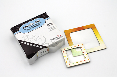 Easy Fall Shaker Card by Tracy McLennon for Scrapbook Adhesives by 3L