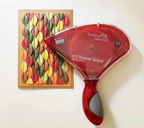 Textured Fall in Love Card by Yvonne van de Grjip for Scrapbook Adhesives by 3L