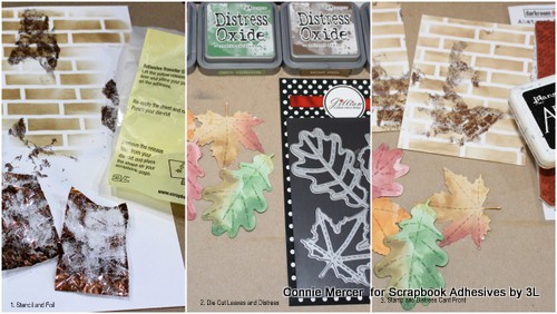 Fall in Love with Fall Cards by Connie Mercer for Scrapbook Adhesives by 3L 