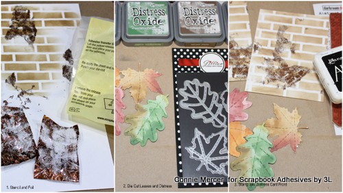 Fall in Love with Fall Cards by Connie Mercer for Scrapbook Adhesives by 3L