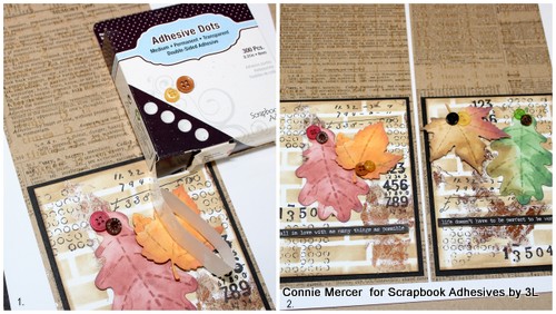 Fall in Love with Fall Cards by Connie Mercer for Scrapbook Adhesives by 3L 
