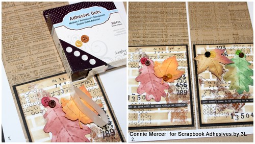 Fall in Love with Fall Cards by Connie Mercer for Scrapbook Adhesives by 3L