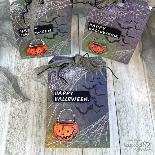 Halloween Treat Bags by Judy Hayes for Scrapbook Adhesives by 3L 