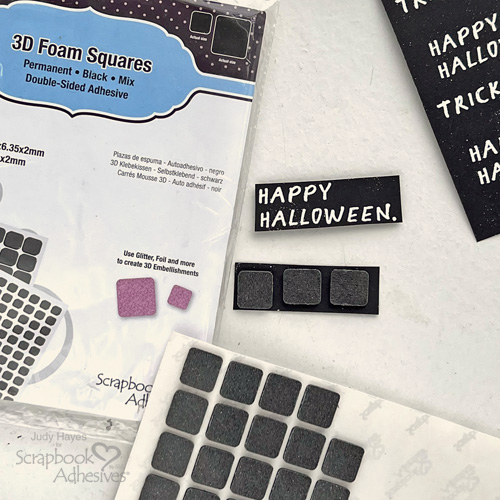 Halloween Treat Bags by Judy Hayes for Scrapbook Adhesives by 3L 