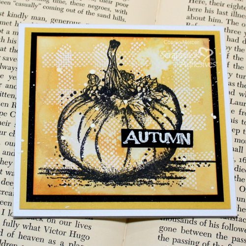 Pumpkin Square Card Set by Connie Mercer for Scrapbook Adhesives by 3L