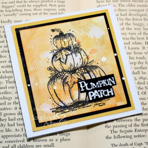 Pumpkin Square Card Set by Connie Mercer for Scrapbook Adhesives by 3L