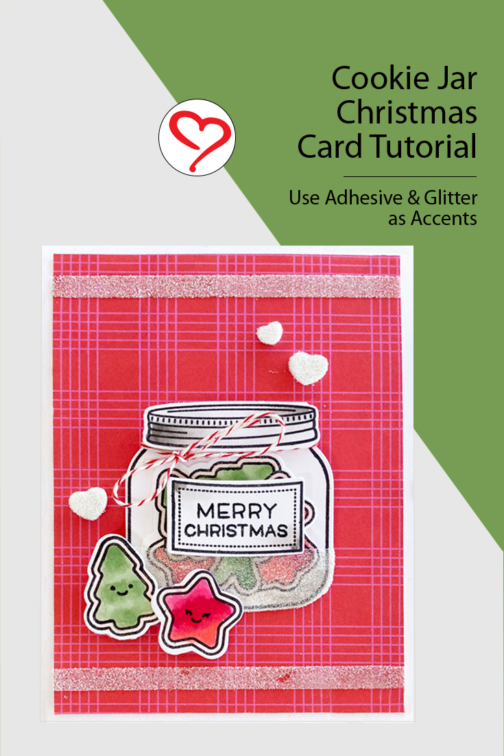 Cookie Jar Christmas Card by Teri Anderson for Scrapbook Adhesives by 3L Pinterest
