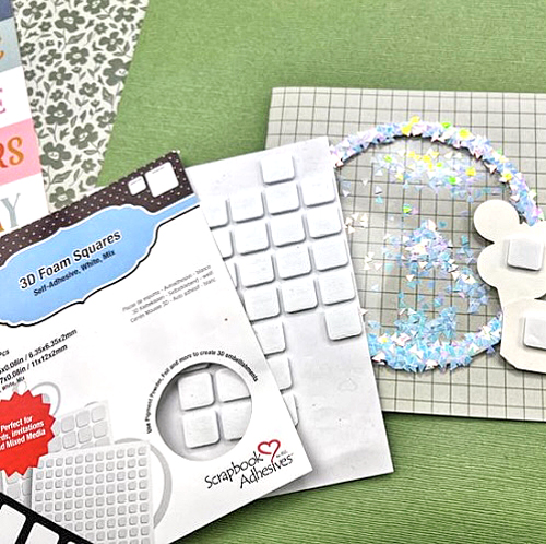 Glitter Shaker Card Tutorial by Shannon Allor for Scrapbook Adhesives by 3L 