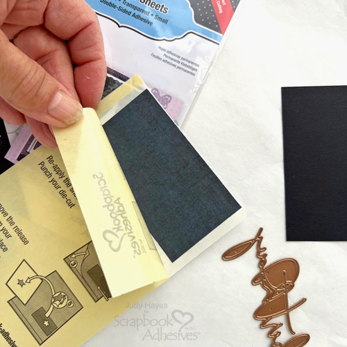 Themed Papers for a Masculine Birthday Card by Judy Hayes for Scrapbook Adhesives by 3L 