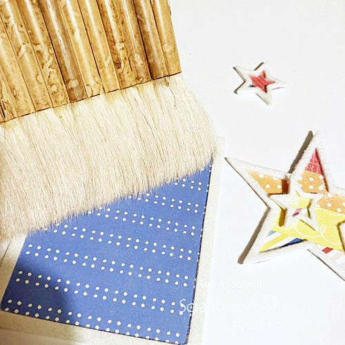 Happy Birthday Stars Card by Teri Anderson for Scrapbook Adhesives by 3L 