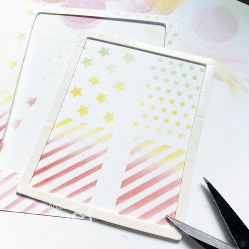 Happy New Year Frame Card by Teri Anderson for Scrapbook Adhesives by 3L