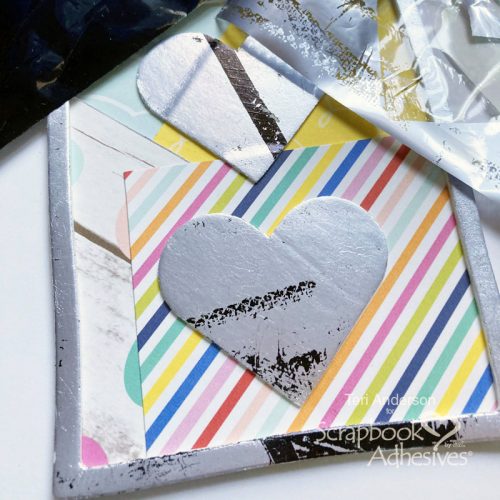 Two Tone Foil Cards by Teri Anderson for Scrapbook Adhesives by 3L