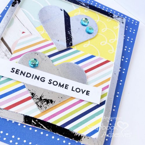 Two Tone Foil Cards by Teri Anderson for Scrapbook Adhesives by 3L