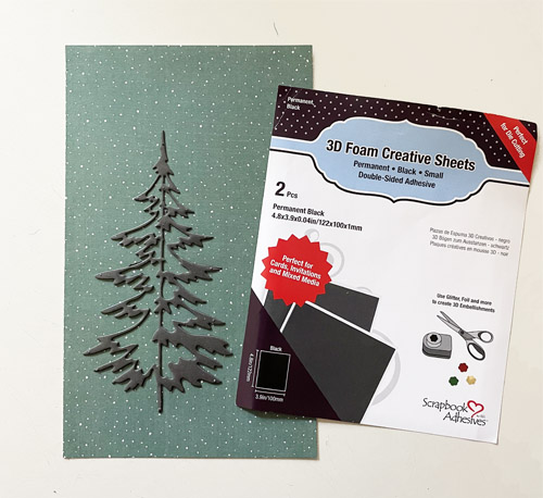 Happy Holidays Card by Yvonne van de Grijp for Scrapbook Adhesives by 3L
