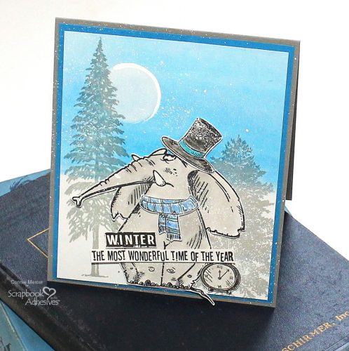 Wonderful Winter Card by Connie Mercer for Scrapbook Adhesives by 3L 