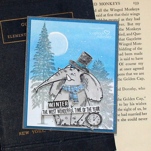 Wonderful Winter Card by Connie Mercer for Scrapbook Adhesives by 3L 